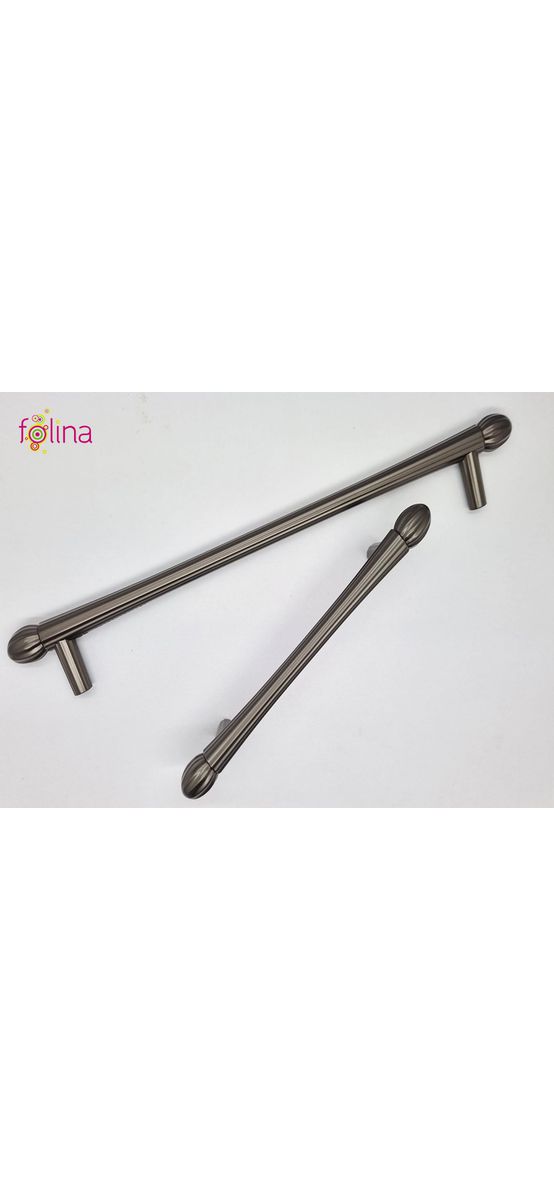 Mâner mobilă metalic, gri antracit, 128 mm distanţa dintre punctele de prindere