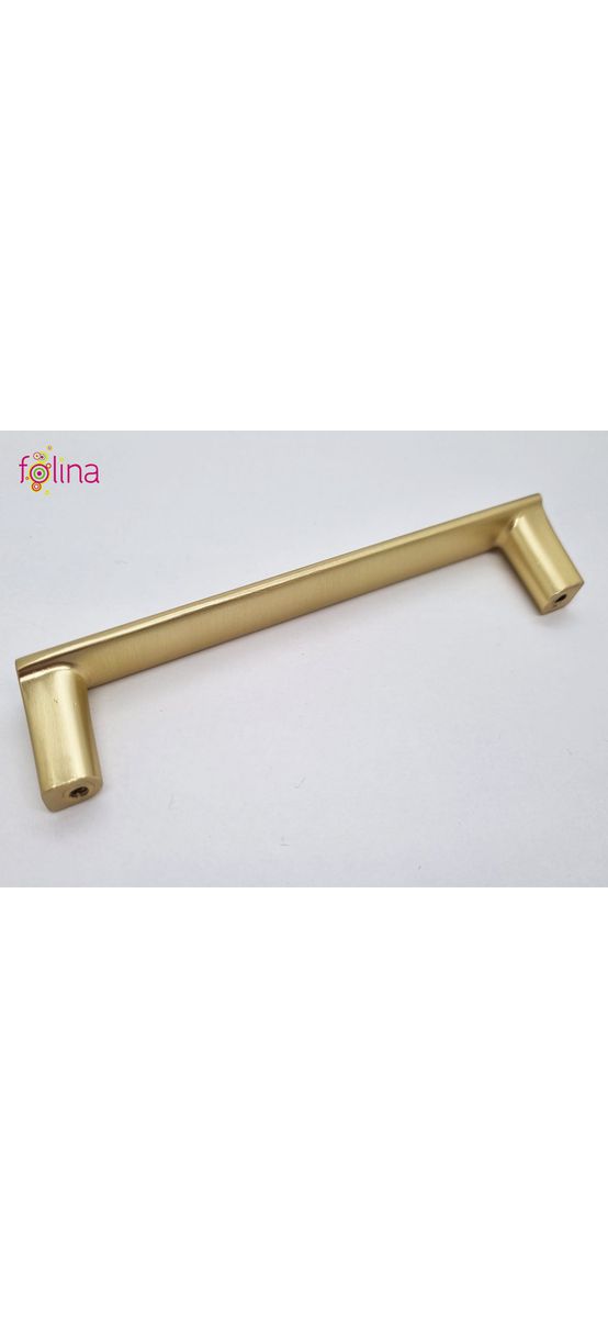 Mâner mobilă metalic, auriu mat, 128 mm distanţa dintre punctele de fixare