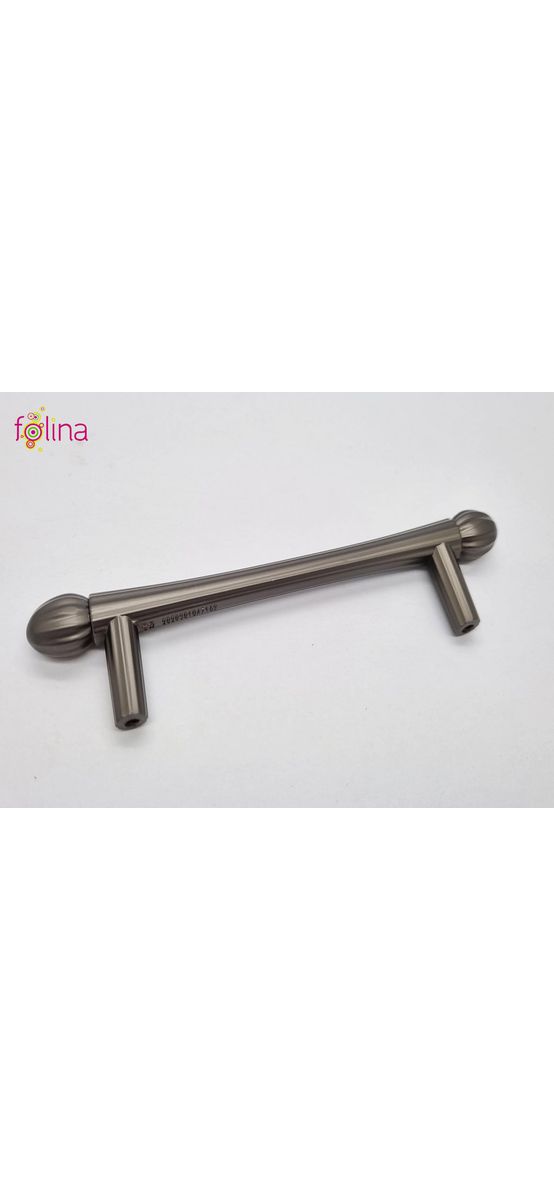Mâner mobilă metalic, gri antracit, 128 mm distanţa dintre punctele de prindere