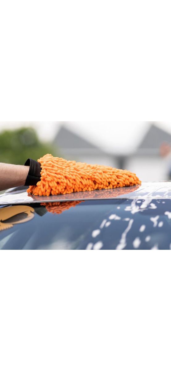 Mănușă microfibră tip șenilă, Large Size, folosită la spălare auto