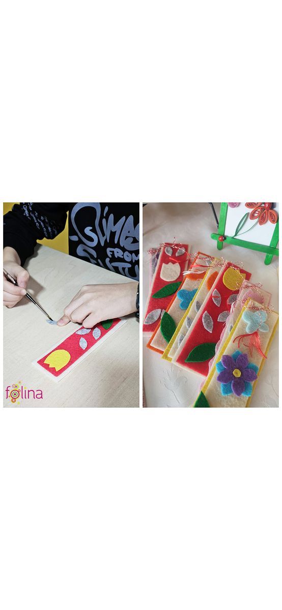 Set 13 coli A4 de pâslă colorată, 1 mm grosime, pentru artizanat şi crafturi