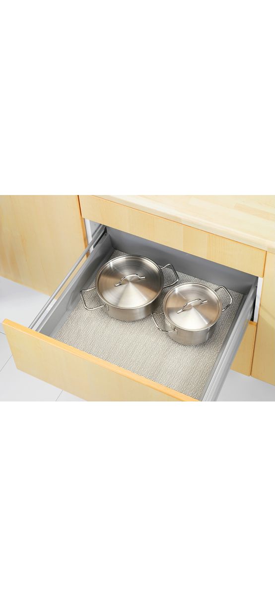 Material protecţie antialunecare crem, Folina 8600, pentru sertare si rafturi, rolă de 60 cm x 5 metri