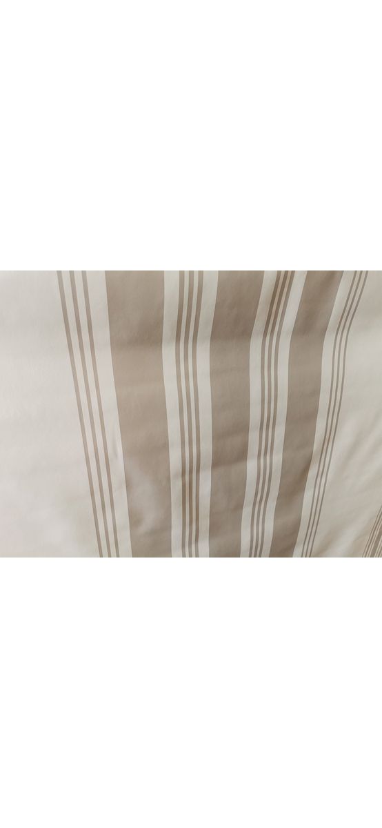 Faţă de masă impermeabilă Bayonne Taupe, d-c-fix, cu dungi bej nisipiu, 140 cm lăţime