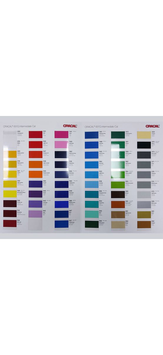 Autocolant crem lucios Oracal 651G IntermediateCal Cream 023, lățime 126 cm