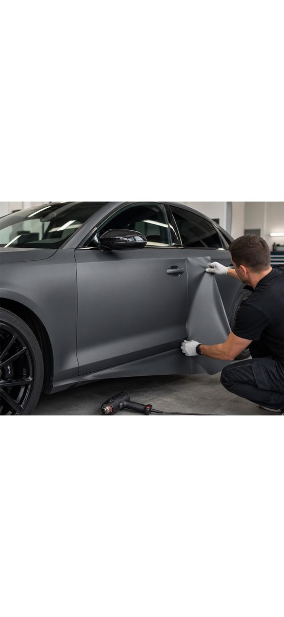 Autocolant gri închis mat Oracal Intermediate Cal, Green 651M073, 126 cm lățime