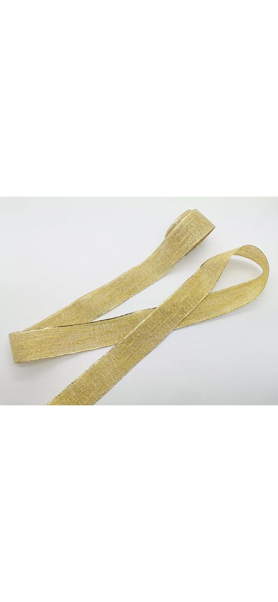 Panglică decorativă, Folina, aurie, 4 cmx8 metri