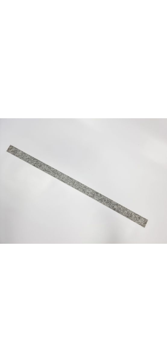 Pâslă autoadezivă, fetru autoadeziv, culoare gri deschis, pentru protecție suprafețe, rolă de 5x100 cm