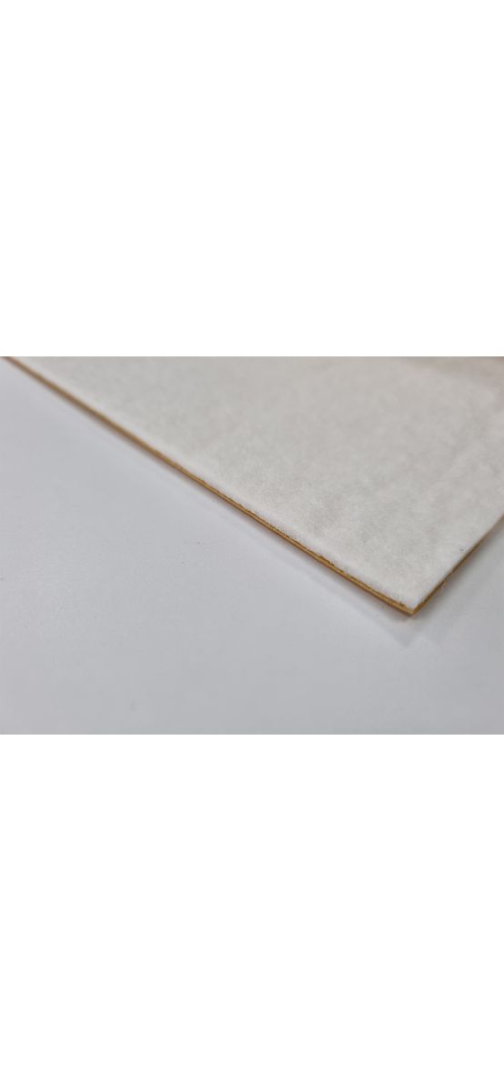 Pâslă autoadezivă, fetru autoadeziv, culoare albă, pentru protecție suprafețe, rolă de 30x100 cm