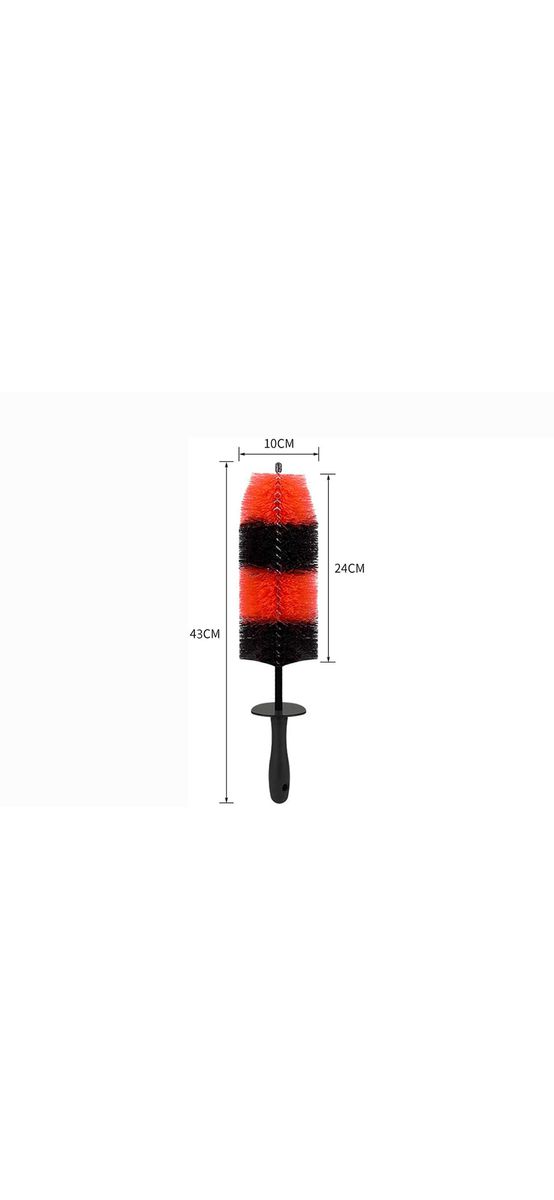 Perie de curățat jantele auto pentru rezultate profesionale, lungime 46cm