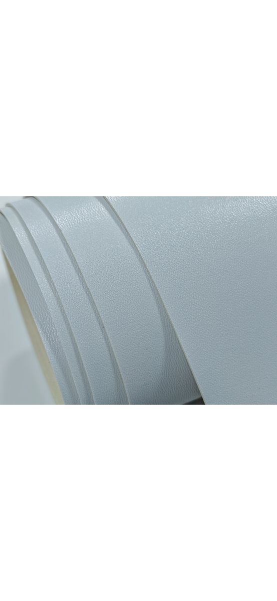 Piele artificială albă cu aspect natural, moale, fără adeziv, lățime 140 cm