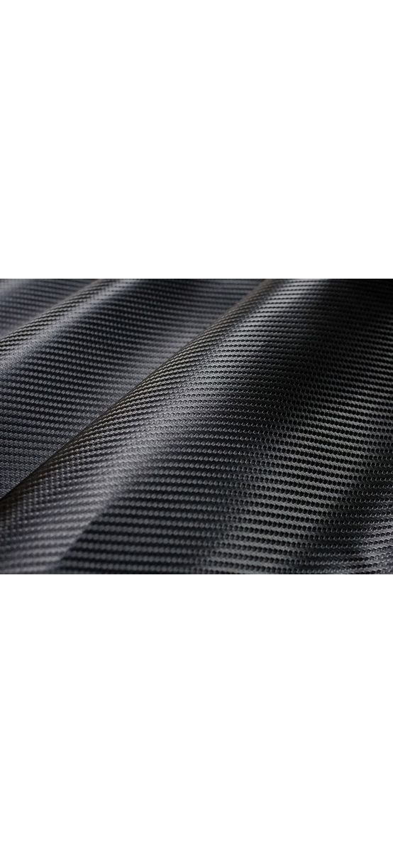 Piele artificială neagră embosată tip carbon 3D pe suport textil din microfibră, fară adeziv, 138 cm lațime