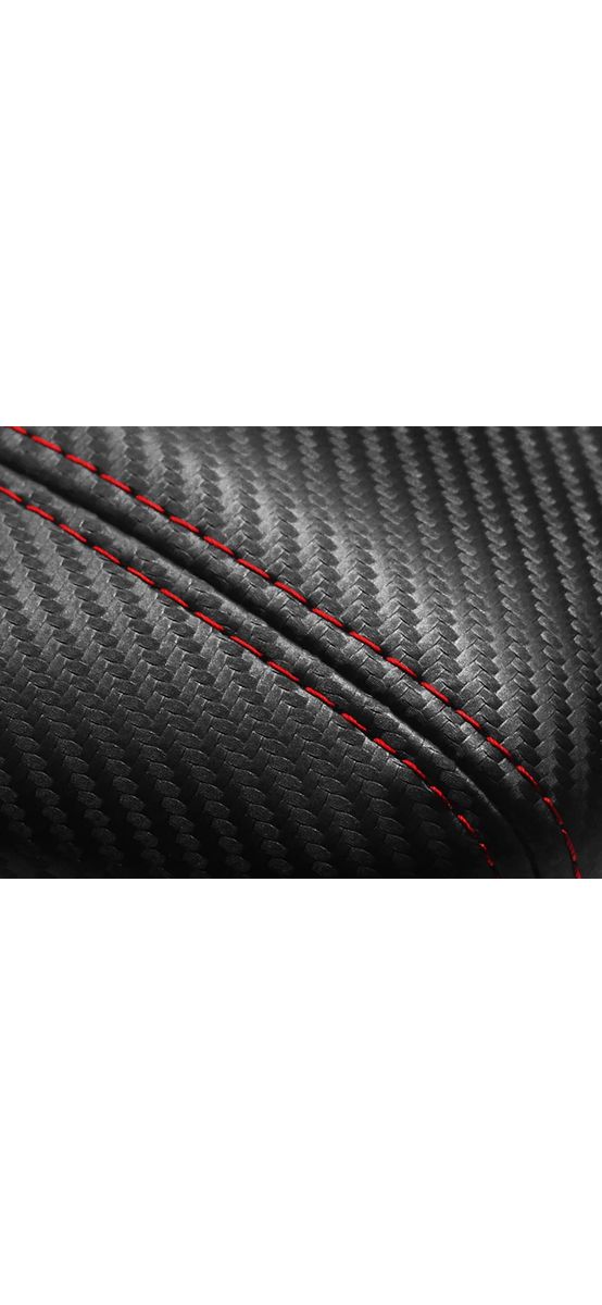 Piele artificială neagră embosată tip carbon 3D pe suport textil din microfibră, fară adeziv, 138 cm lațime
