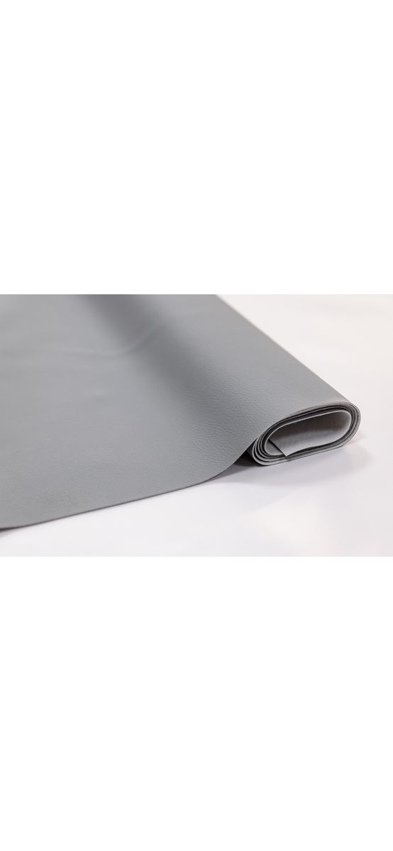 Piele ecologică autoadezivă culoare gri, aspect natural, moale și flexibilă, grosime 0,8 mm, lățime 137 cm