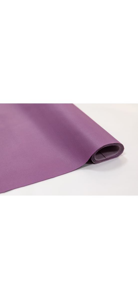 Piele ecologică autoadezivă culoare mov, aspect natural, moale și flexibilă, grosime 0,8 mm, lățime 137 cm