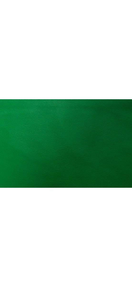Piele ecologică culoare verde cu aspect natural, moale și flexibilă, fără adeziv, grosime 0,8 mm, lățime 140 cm