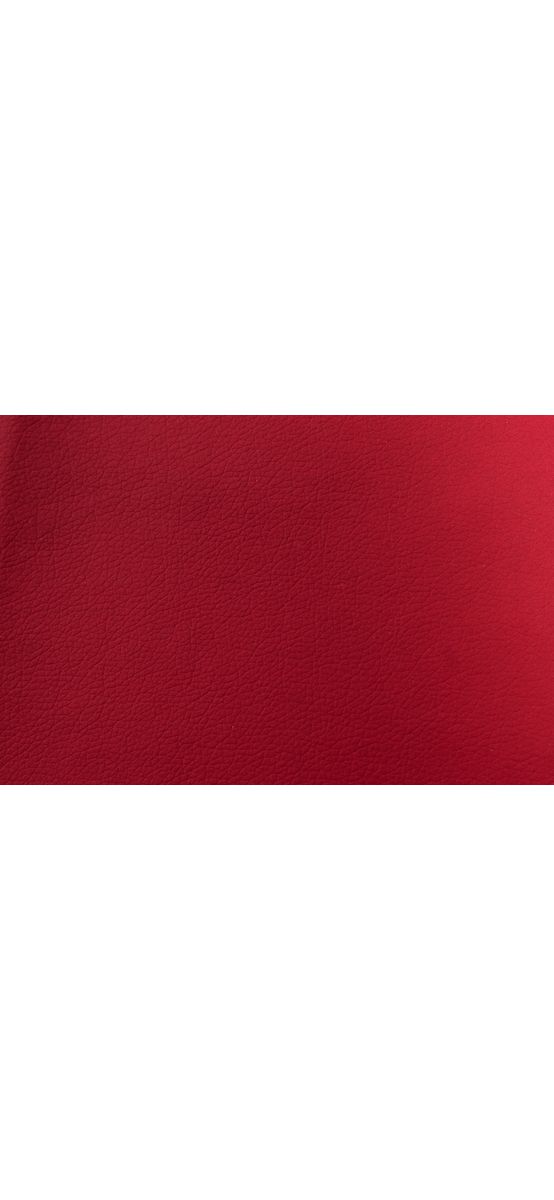 Piele ecologică culoare roșie cu aspect natural, moale și flexibilă, fără adeziv, grosime 0,8 mm, lățime 137 cm