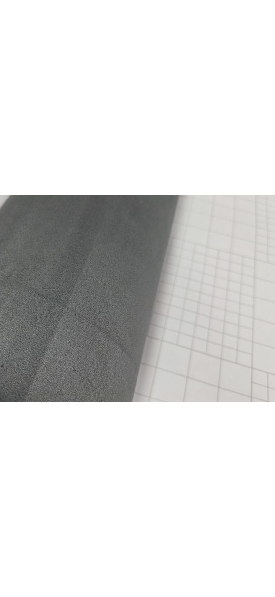 Material autoadeziv imitație piele întoarsă gri (Suedette), lățime 152 cm, se vinde la metru liniar