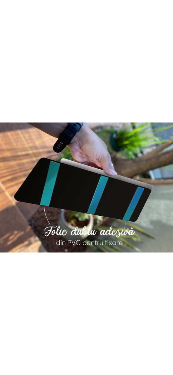 Plăcuță personalizată modernă cu print UV pentru birouri, spații comerciale, firme și instituții