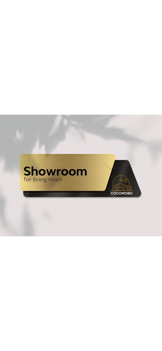 Plăcuță personalizată modernă cu print UV pentru birouri, spații comerciale, firme și instituții