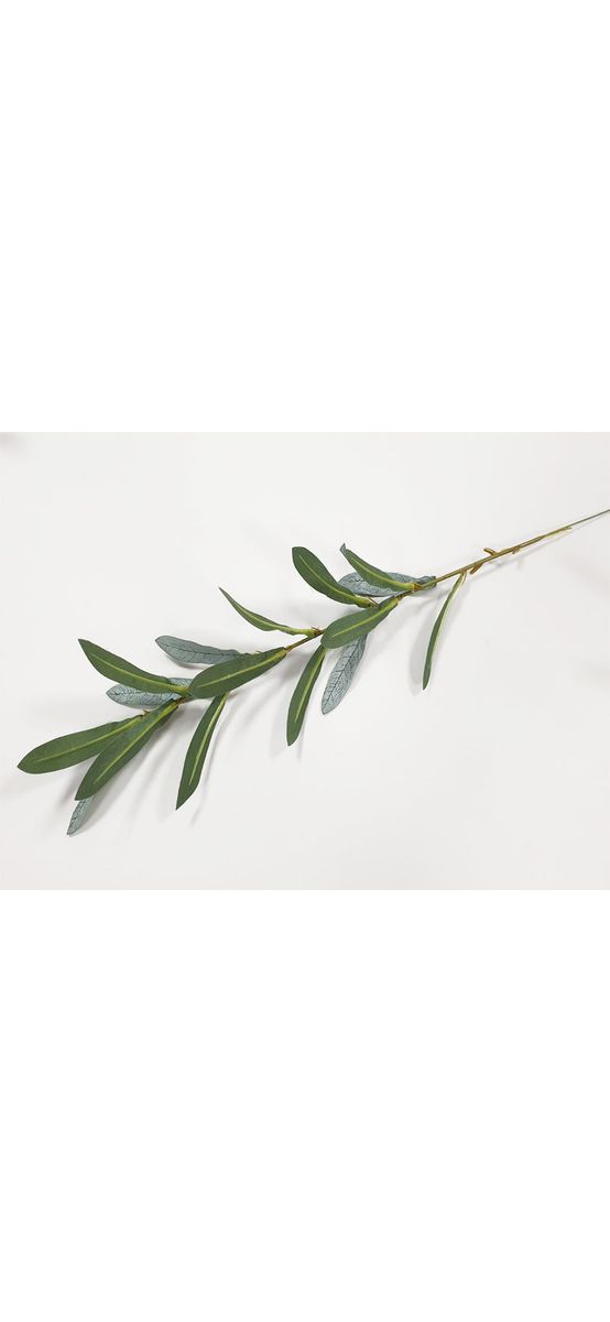Plantă artificială Crengi cu frunze verzi, 50 cm înălţime