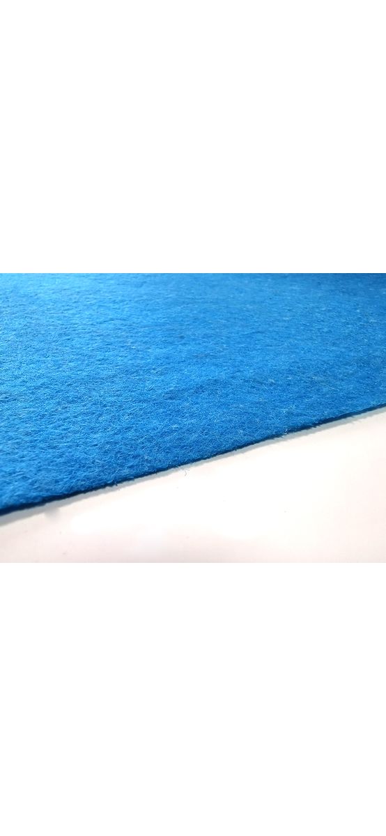Fetru la metru, pâslă albastru deschis cu grosime de 1 mm, cu lățimea de 100cm