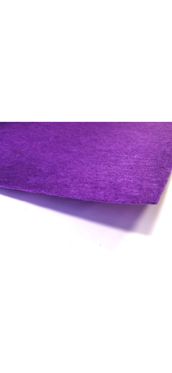 Fetru la metru, pâslă mov cu grosime de 1 mm, lățime de 100cm