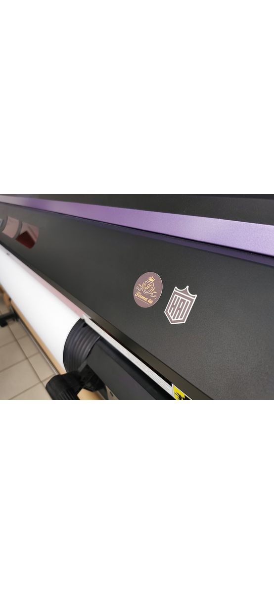 Rolă cu stickere personalizate, 20 de elemente  cu diametrul de 45 mm