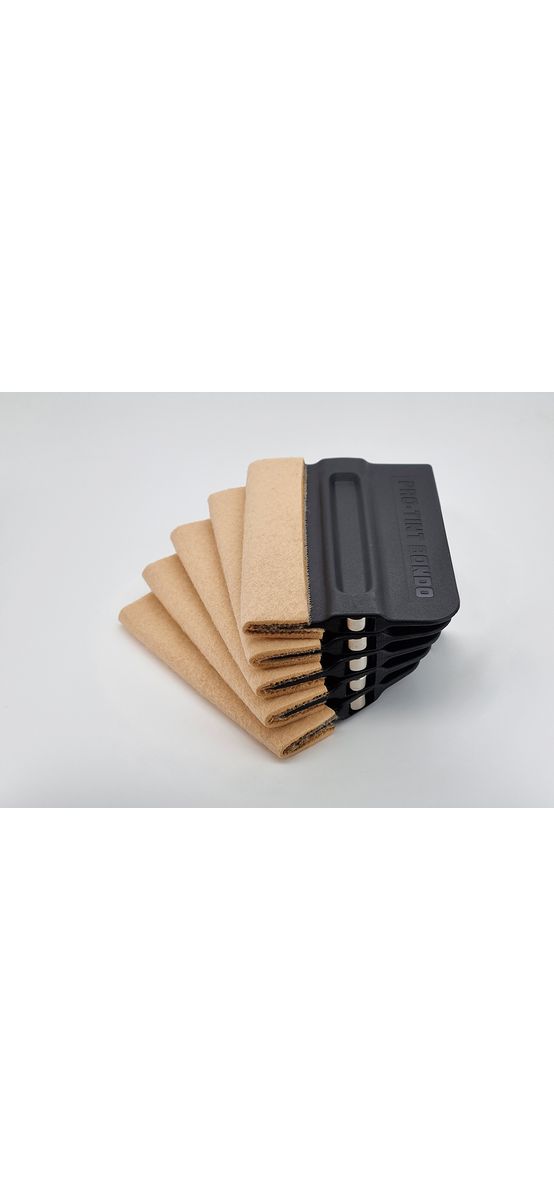 Set 10 raclete magnetice pentru aplicare autocolant la colantare auto