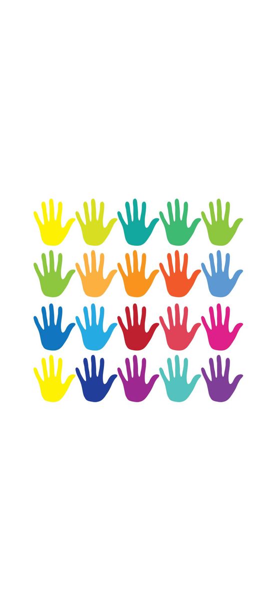 Set 20 stickere Palme colorate, autoadezive, multicolor
