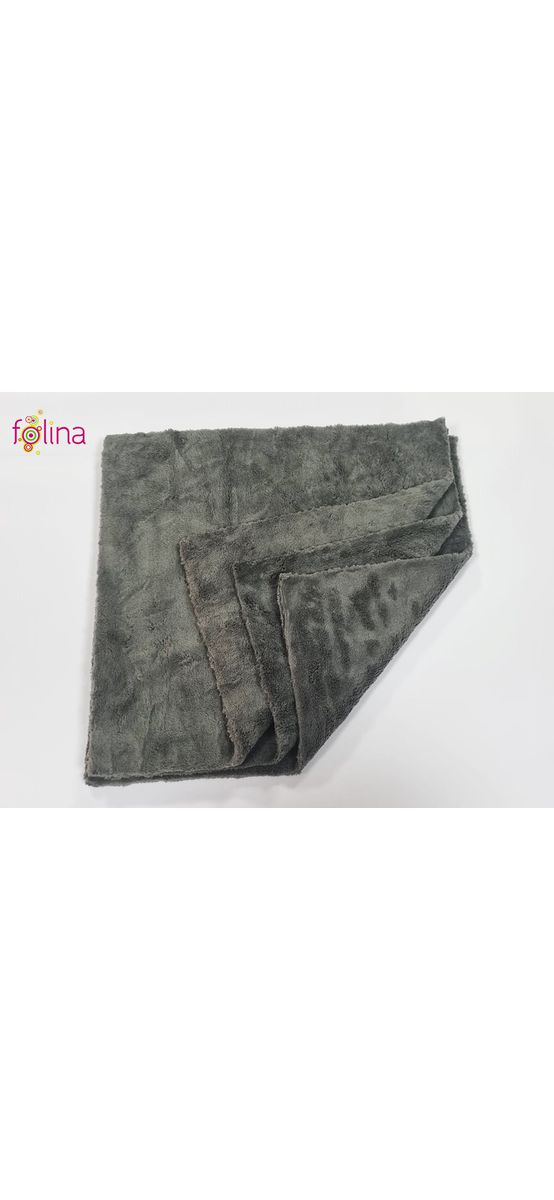 Set 3 lavete microfibră pentru praf, Folina LVT57 gri, 40x40 cm