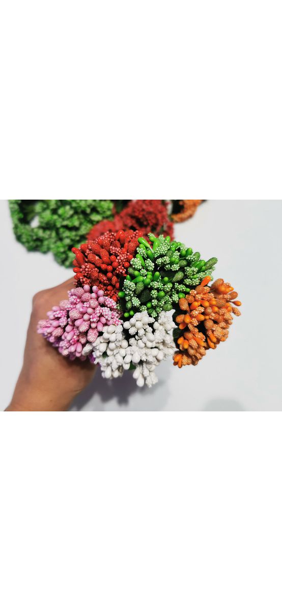 Set 720 Stamine colorate, decorative, 5 culori