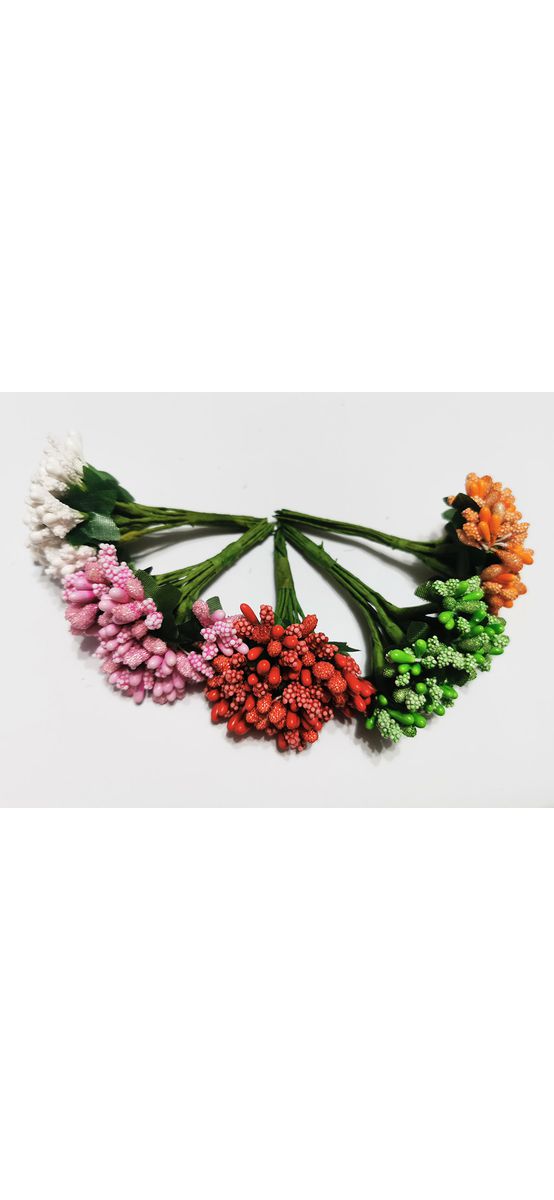 Set 720 Stamine colorate, decorative, 5 culori
