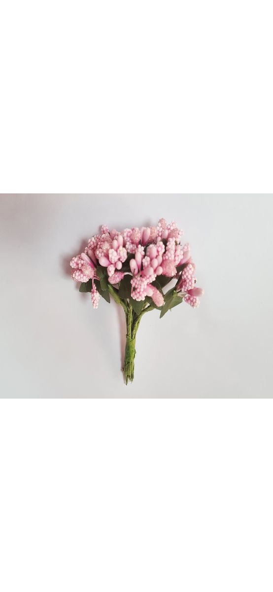 Set 144 stamine decorative roz