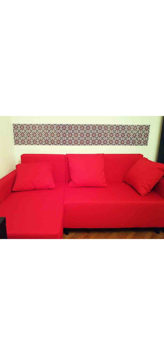 Set 5 Borduri decorative autoadezive, Folina 01B, cu motive tradiţionale româneşti, 30x100 cm