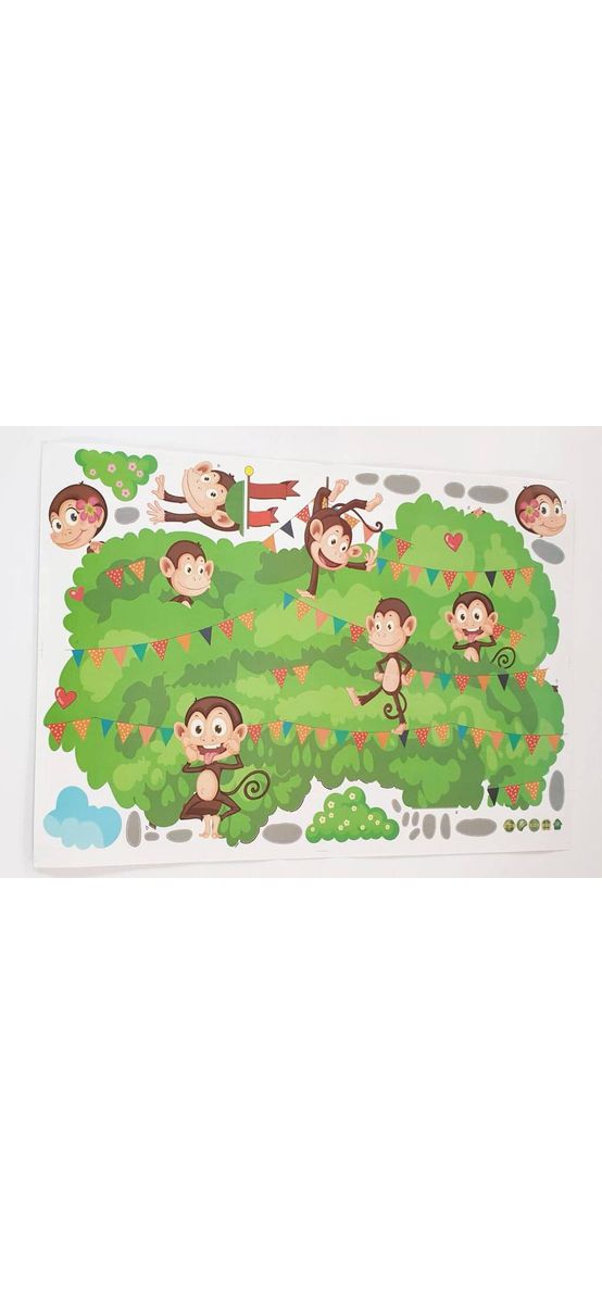 Sticker Animale năzdrăvane, Folina, pentru copii, autoadeziv, multicolor