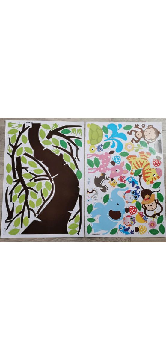 Sticker cameră copii, Folina, Veselie în natură, multicolor