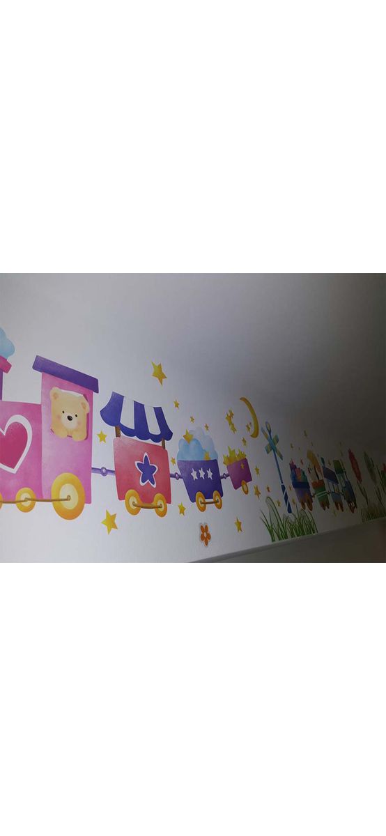 Sticker Trenuleț, Magicfix, pentru copii, multicolor
