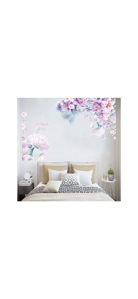 Sticker flori lila, Folina KSR32