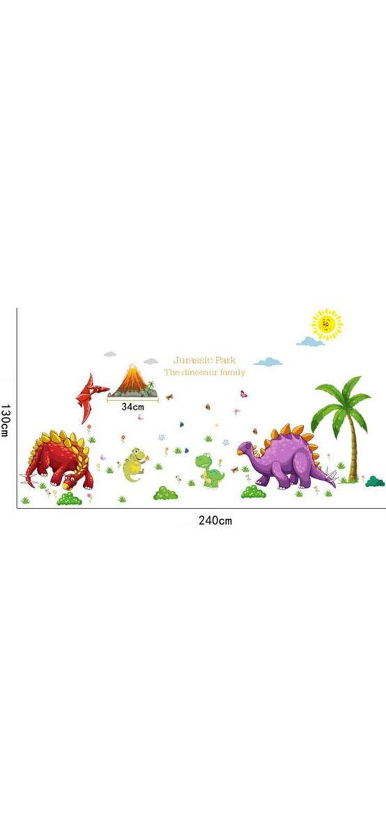 Sticker cu dinozauri Dino Land