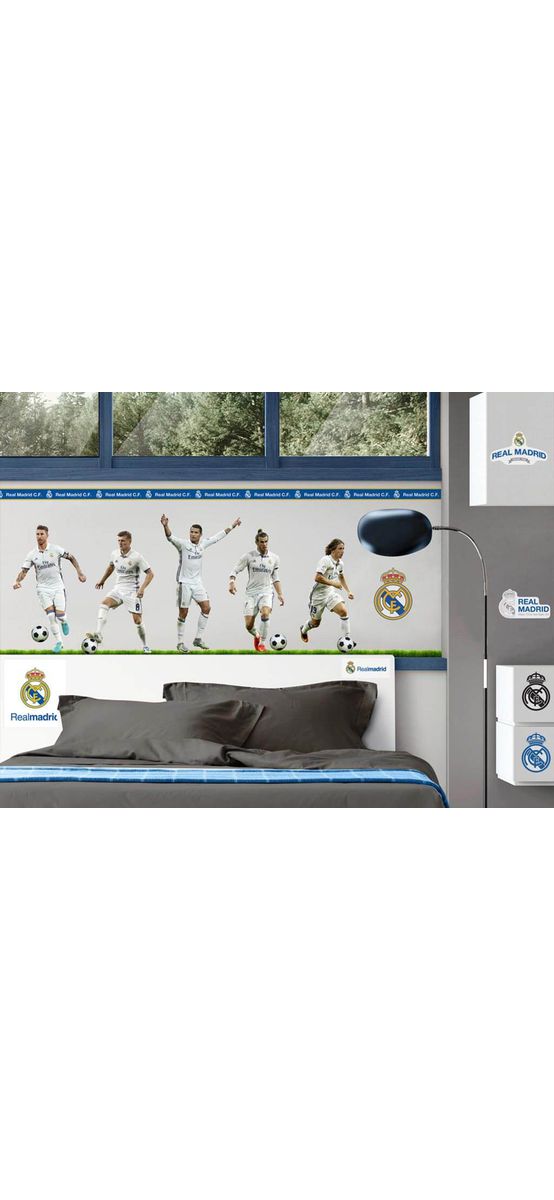 Sticker fotbalişti Real Madrid Top 5, Imagicom, autoadeziv