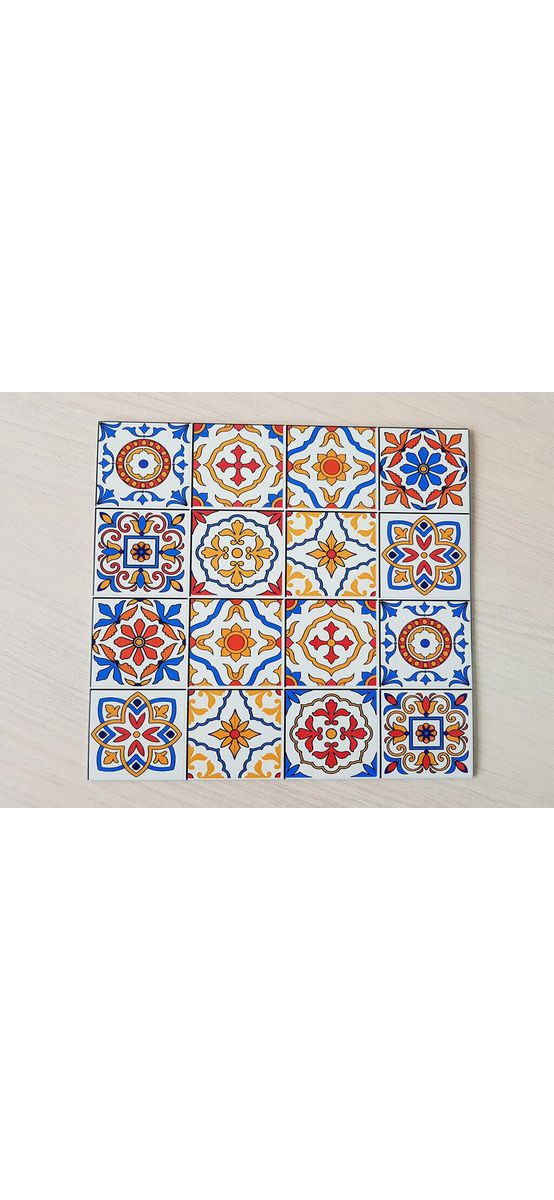 Sticker faianţă Analea, Folina, decorațiuni autoadezive, sticker set 6 bucăţi