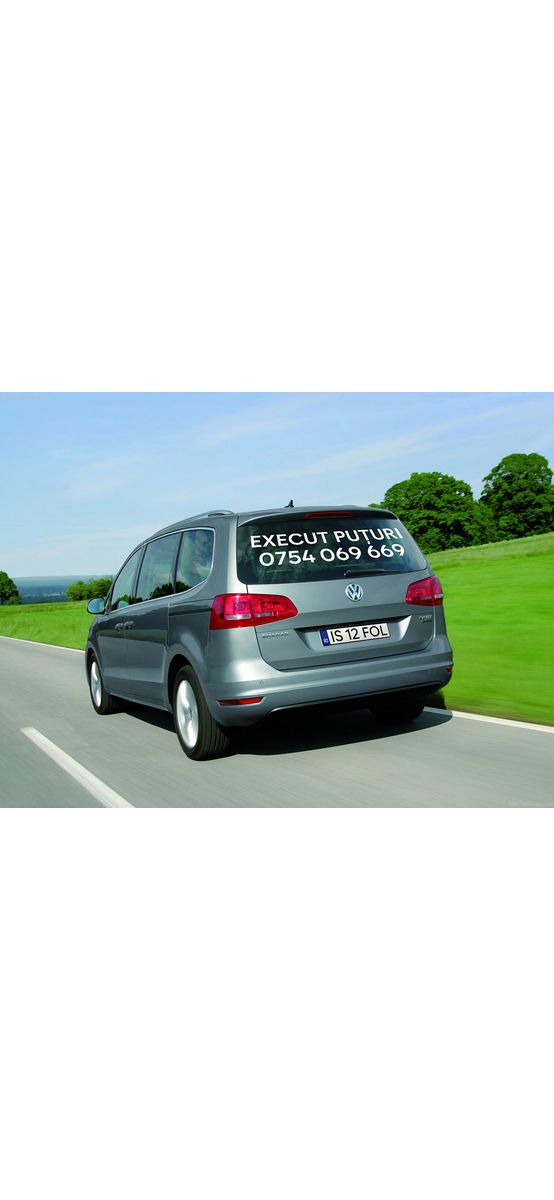 Sticker firmă personalizat cu litere sau logo, reclamă pe mașina ta - 2 rânduri