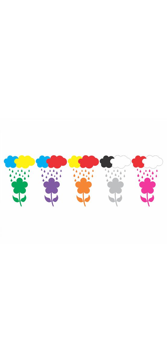 Stickere Învăţăm culorile, Folina, pentru copii, multicolor, planșă medie, racletă de aplicare inclusă