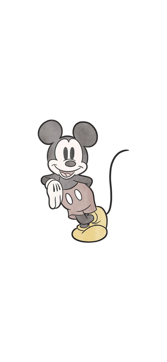 Sticker Mickey Mouse, Komar, 100x127 cm