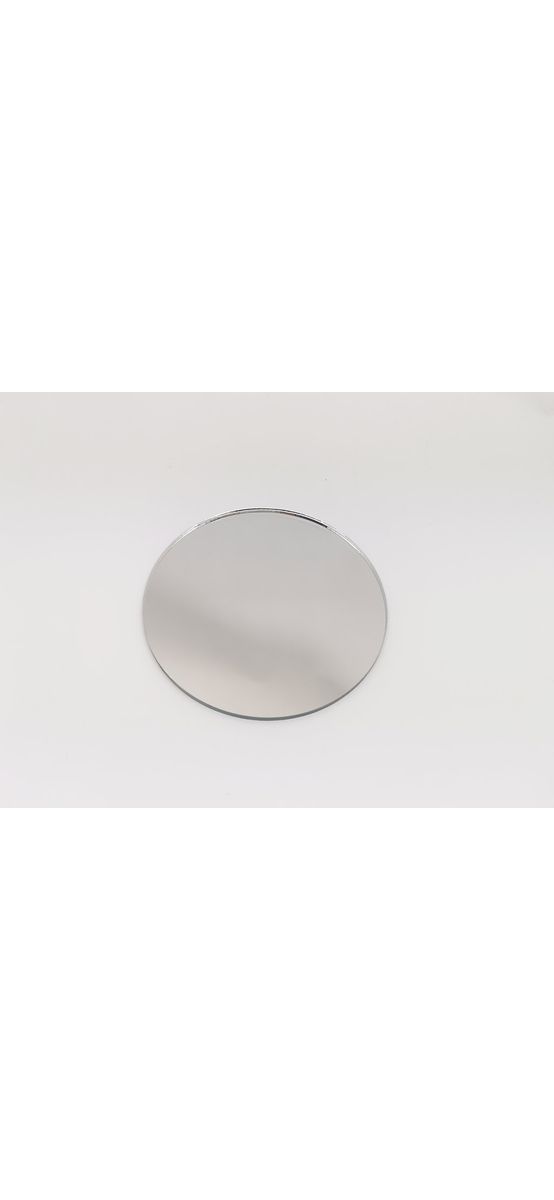 Set 15 Stickere oglindă Cerc, decoraţiune din oglindă acrilică argintie, 10 cm