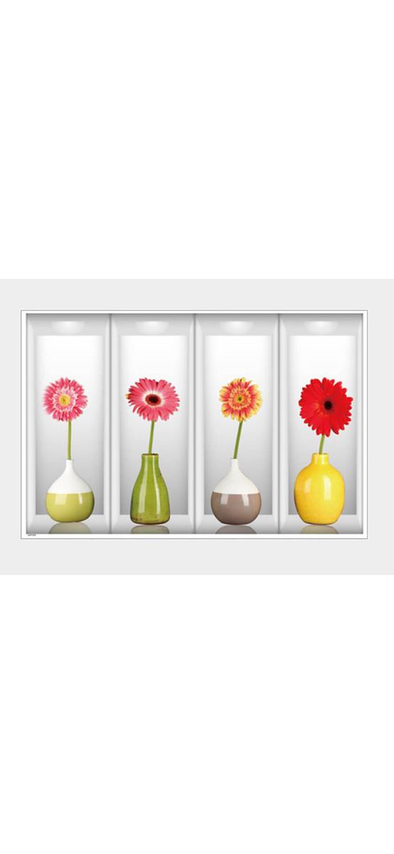 Sticker perete 3D Flower Decor