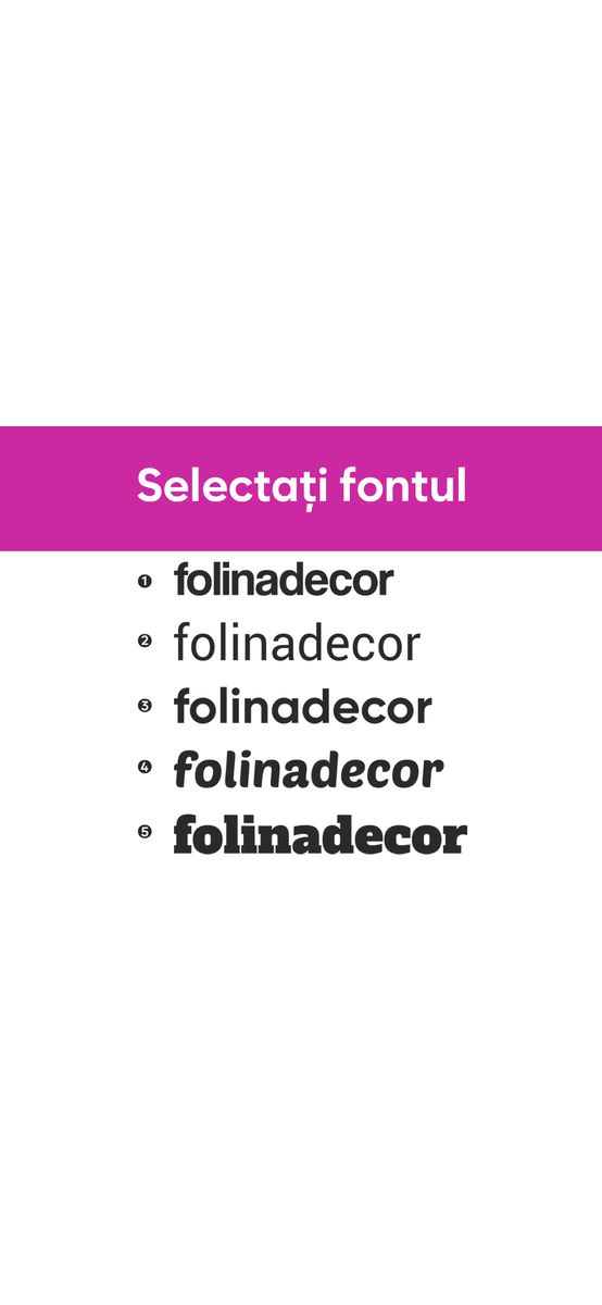 Sticker social media personalizat, color sau monocrom, ideal pentru publicitate, large size - 30x11 cm