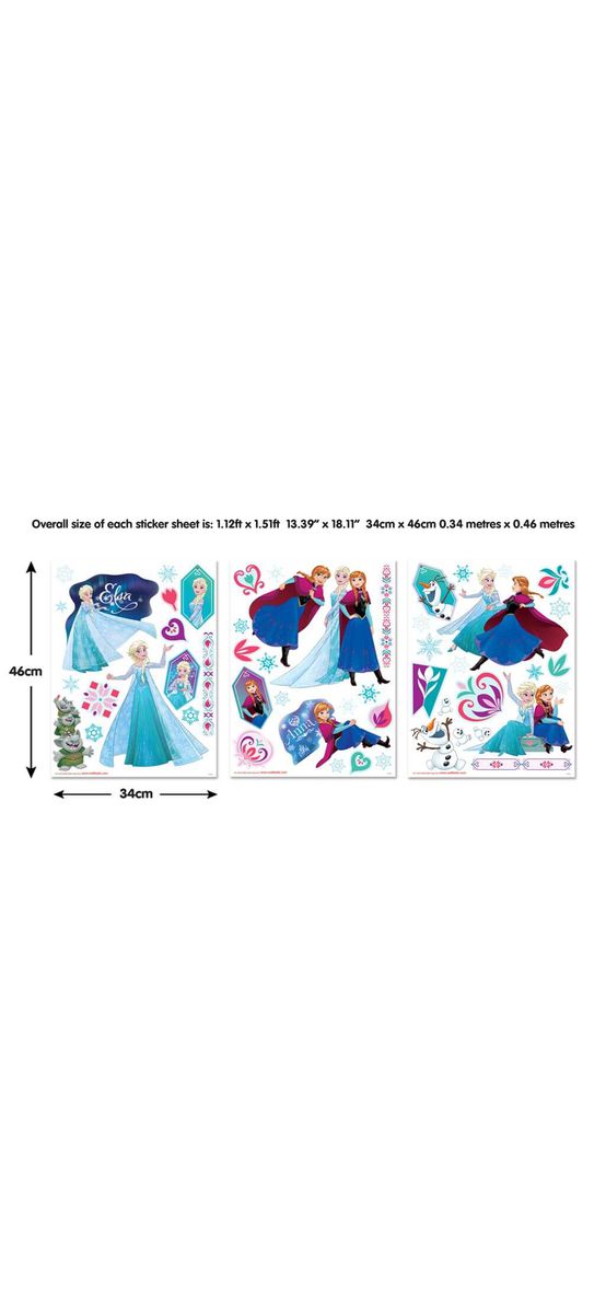 Set 53 Stickere Disney Frozen, Walltastic