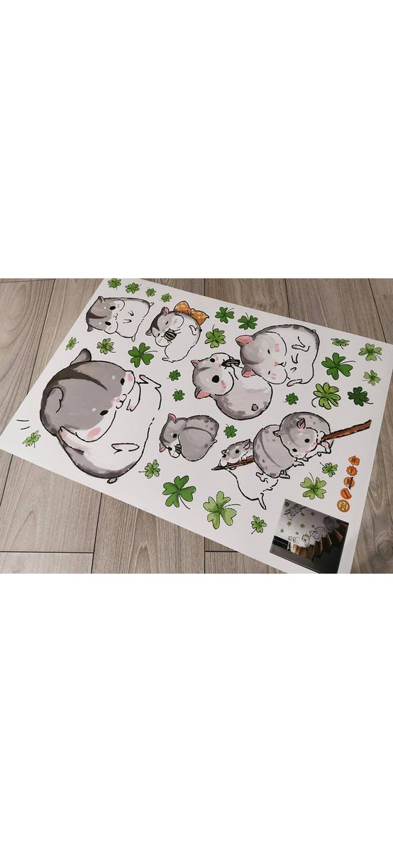 Stickere animale, Folina, hamsteri jucăuşi