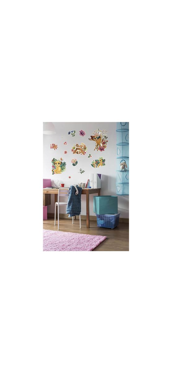Set 15 stickere personaje Disney, Komar, Be in nature, 100x70 cm